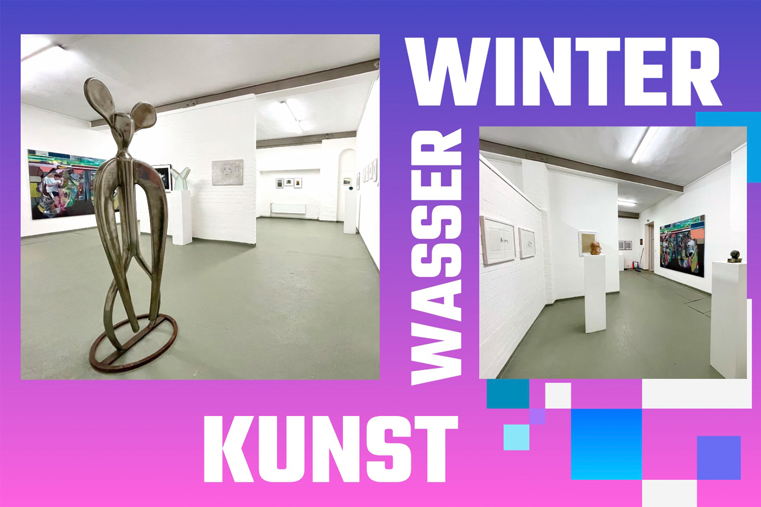 Kunst-Wasser-Winter im Kunstwasserwerk